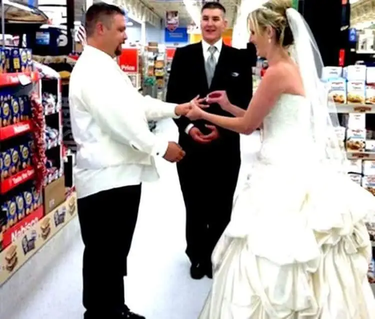 By The Power Vested In Me By This Walmart Store, I Now Pronounce You Man And Wife